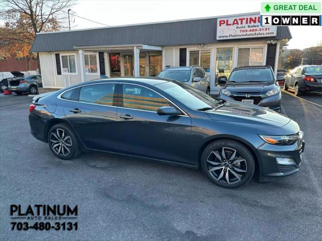 used 2021 Chevrolet Malibu car, priced at $14,995