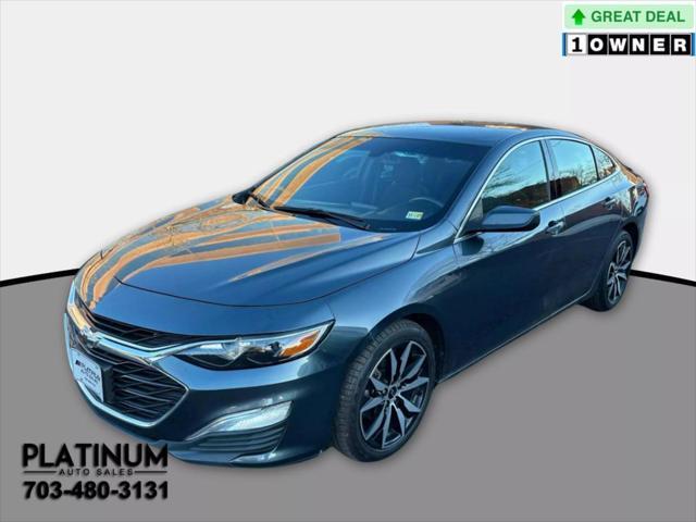 used 2021 Chevrolet Malibu car, priced at $14,995