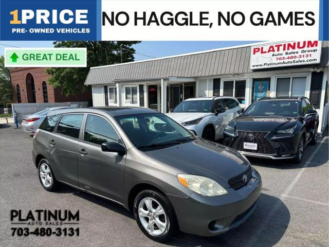 used 2008 Toyota Matrix car, priced at $4,995
