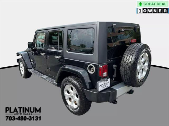 used 2015 Jeep Wrangler Unlimited car, priced at $10,995