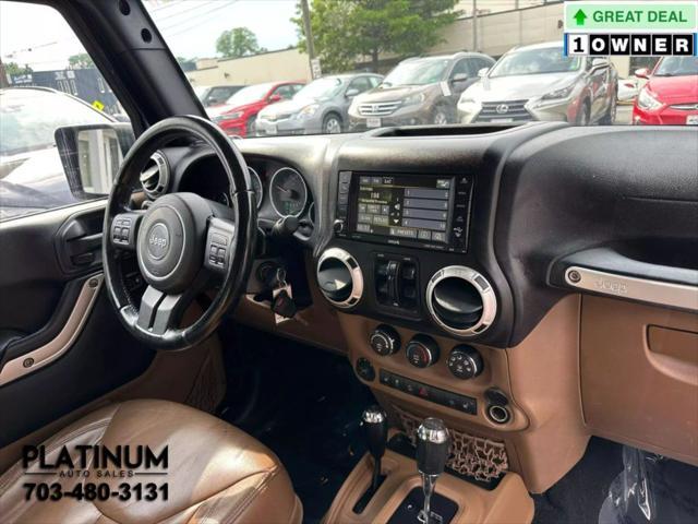 used 2015 Jeep Wrangler Unlimited car, priced at $10,995