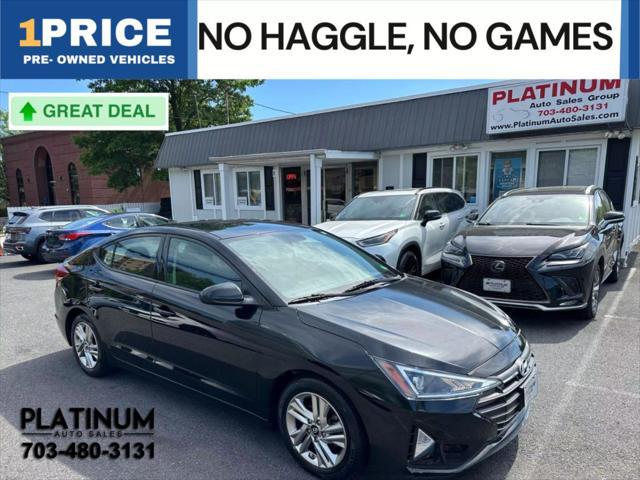 used 2019 Hyundai Elantra car, priced at $11,395