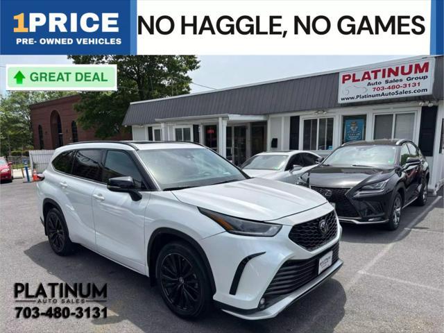 used 2023 Toyota Highlander car, priced at $35,995