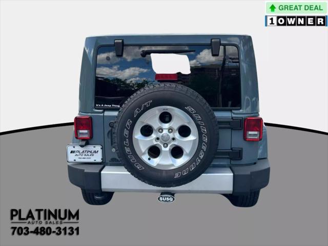 used 2014 Jeep Wrangler Unlimited car, priced at $6,995