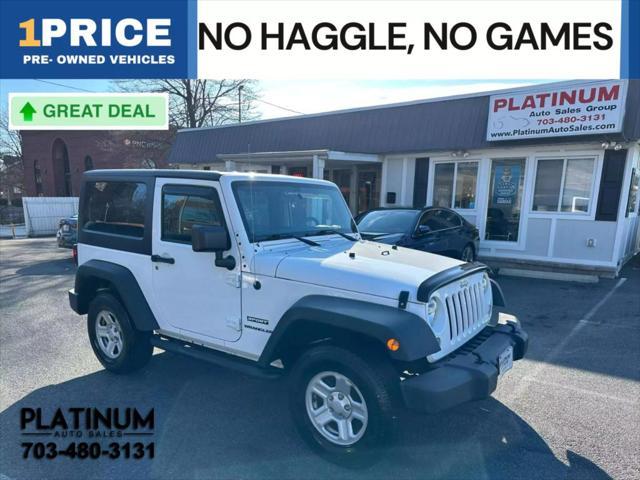 used 2014 Jeep Wrangler car, priced at $10,995