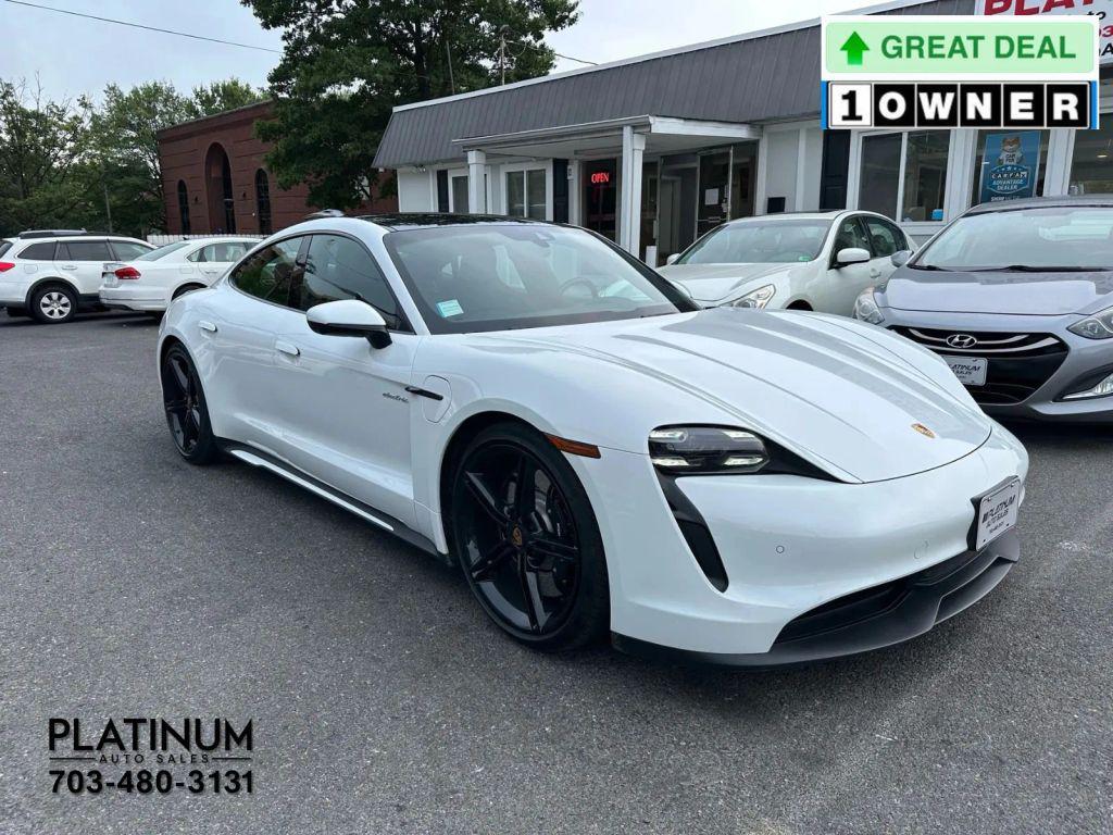 used 2021 Porsche Taycan car, priced at $59,000