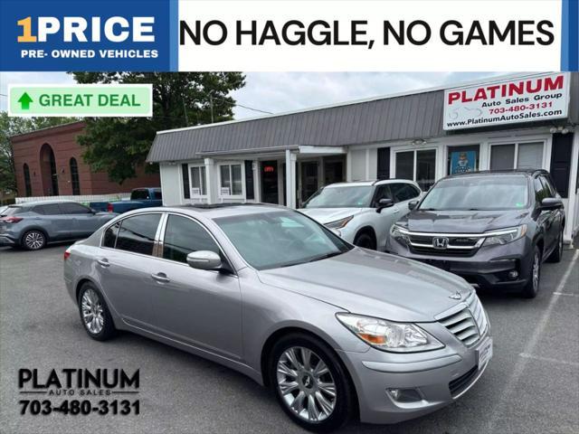 used 2009 Hyundai Genesis car, priced at $4,995