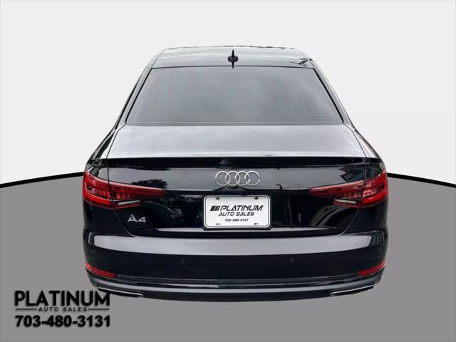 used 2019 Audi A4 car, priced at $18,995