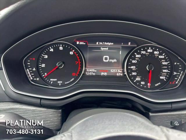 used 2019 Audi A4 car, priced at $18,995