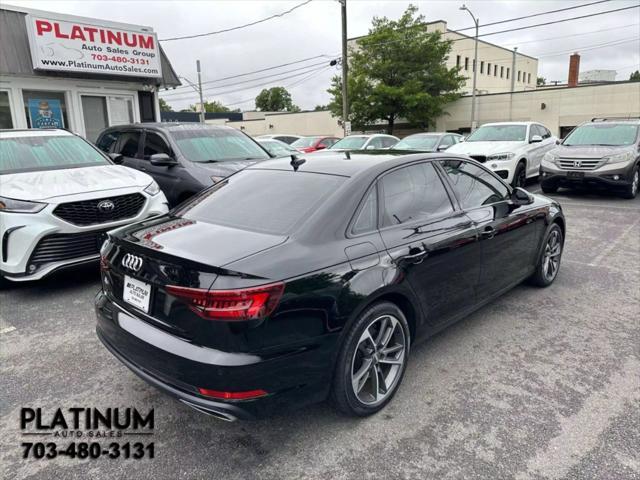 used 2019 Audi A4 car, priced at $18,995