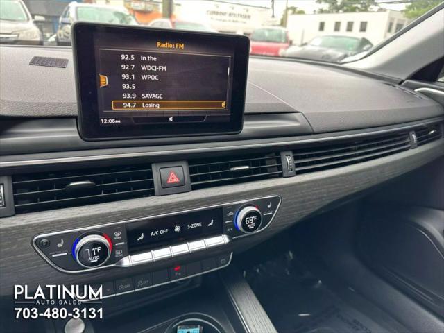 used 2019 Audi A4 car, priced at $18,995