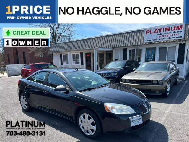 used 2009 Pontiac G6 car, priced at $3,495