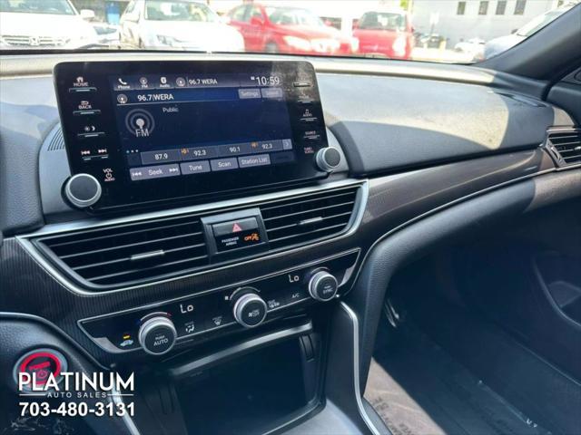 used 2022 Honda Accord Hybrid car, priced at $22,995