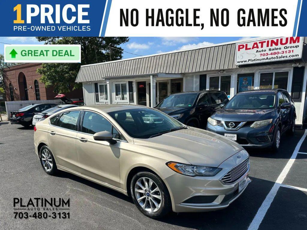 used 2017 Ford Fusion car, priced at $6,495