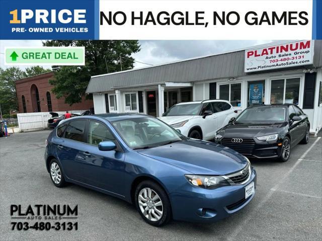used 2009 Subaru Impreza car, priced at $4,995