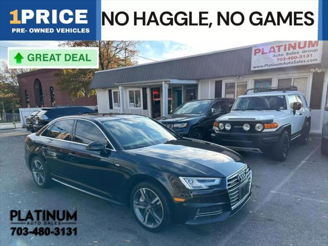 used 2017 Audi A4 car, priced at $8,995