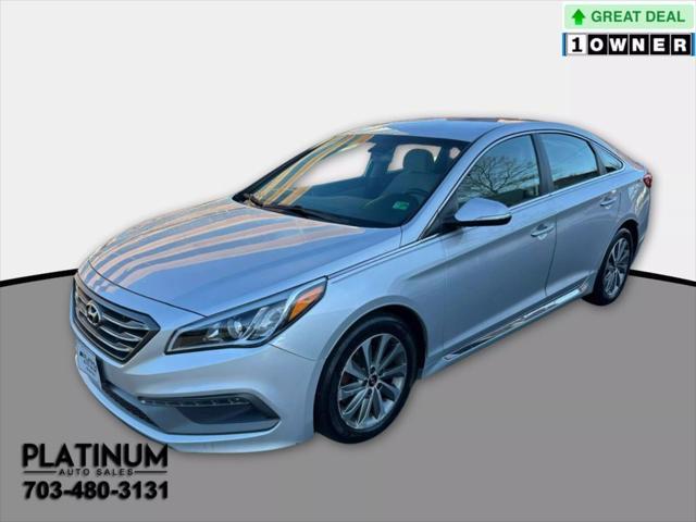 used 2015 Hyundai Sonata car, priced at $6,995