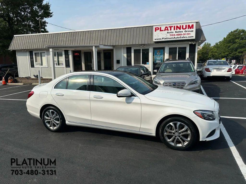 used 2015 Mercedes-Benz C-Class car, priced at $12,995