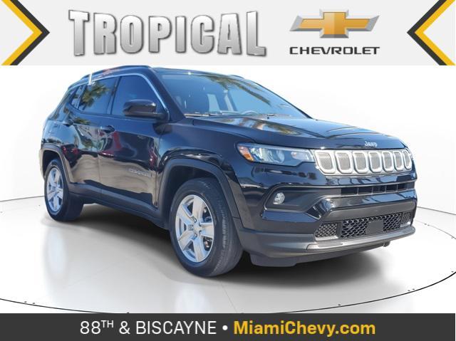 used 2022 Jeep Compass car, priced at $17,487