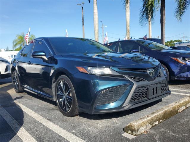 used 2021 Toyota Camry car, priced at $20,189