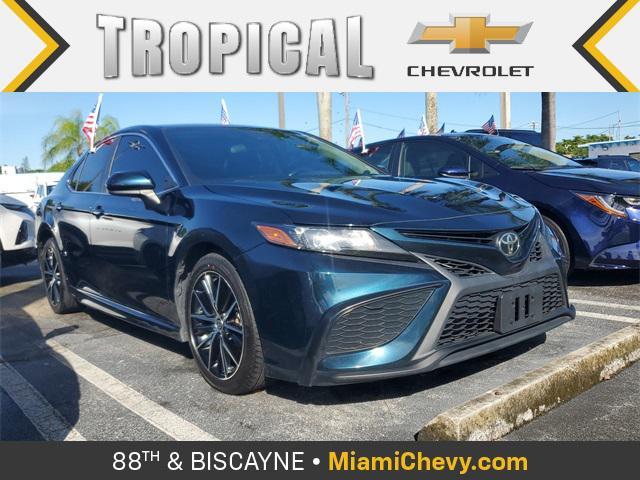 used 2021 Toyota Camry car, priced at $17,889