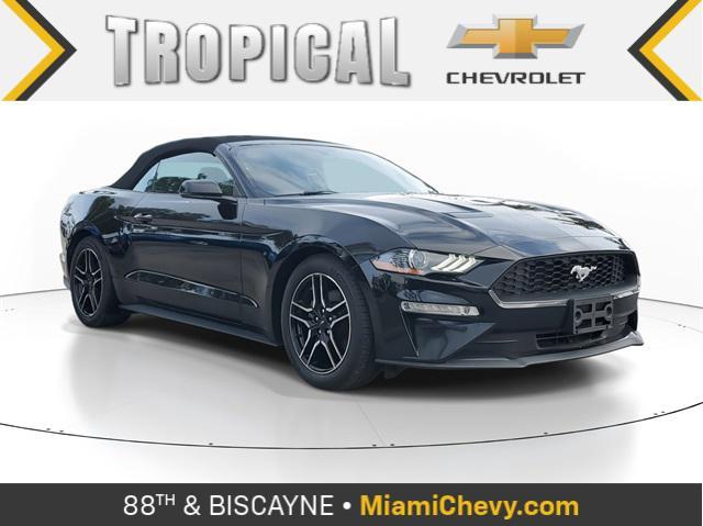 used 2019 Ford Mustang car, priced at $19,285