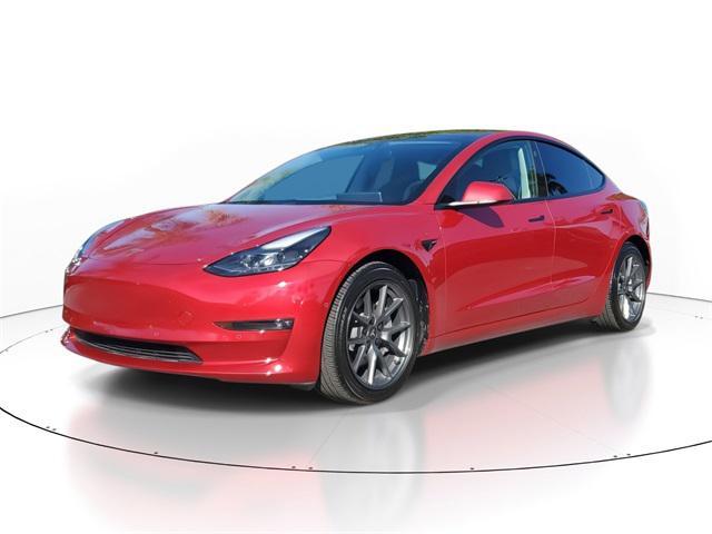 used 2021 Tesla Model 3 car, priced at $29,788