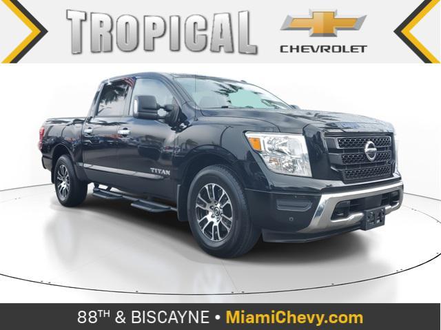 used 2021 Nissan Titan car, priced at $26,955