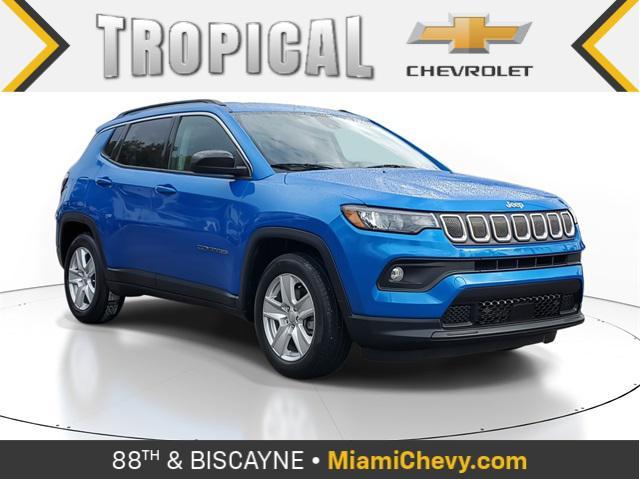 used 2022 Jeep Compass car, priced at $17,984