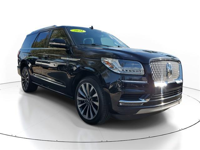 used 2021 Lincoln Navigator car, priced at $38,888