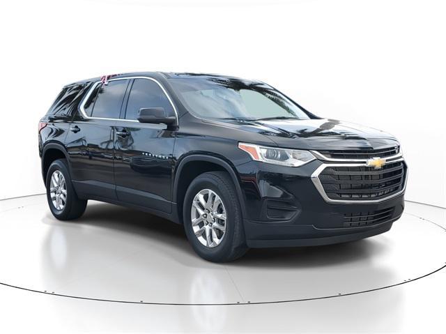 used 2021 Chevrolet Traverse car, priced at $27,888