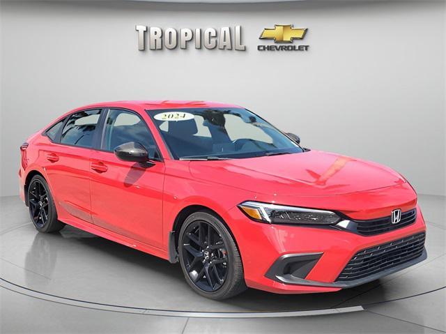 used 2024 Honda Civic car, priced at $22,688