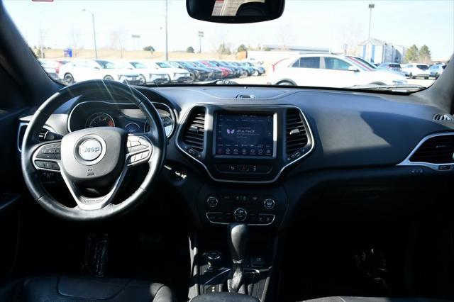 used 2021 Jeep Cherokee car, priced at $22,788
