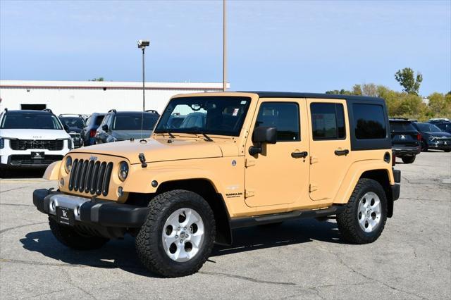 used 2014 Jeep Wrangler Unlimited car, priced at $17,288