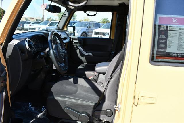 used 2014 Jeep Wrangler Unlimited car, priced at $17,288