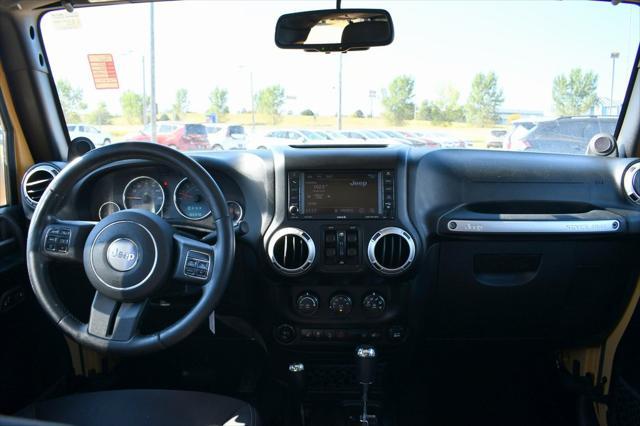 used 2014 Jeep Wrangler Unlimited car, priced at $17,288