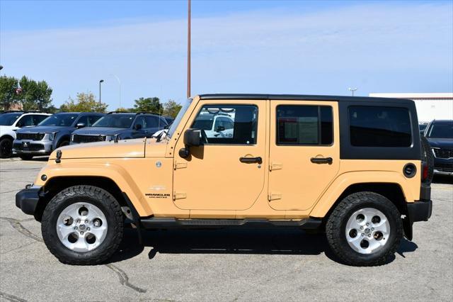 used 2014 Jeep Wrangler Unlimited car, priced at $17,288