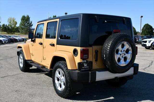 used 2014 Jeep Wrangler Unlimited car, priced at $17,288