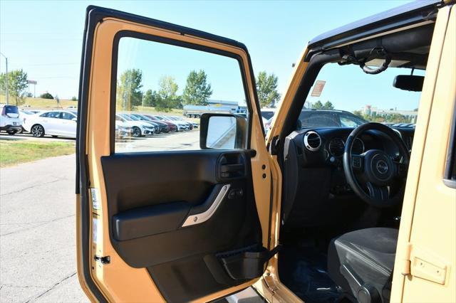 used 2014 Jeep Wrangler Unlimited car, priced at $17,288