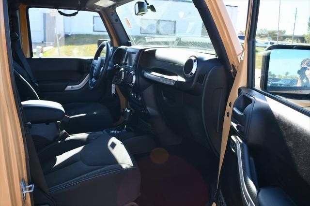 used 2014 Jeep Wrangler Unlimited car, priced at $17,288