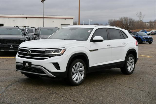 used 2021 Volkswagen Atlas Cross Sport car, priced at $26,991