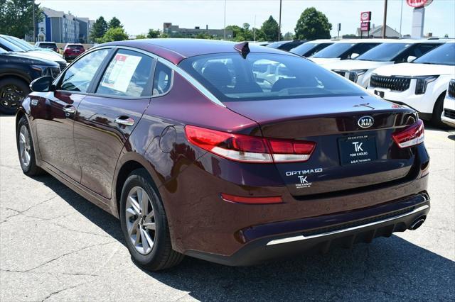 used 2020 Kia Optima car, priced at $17,188