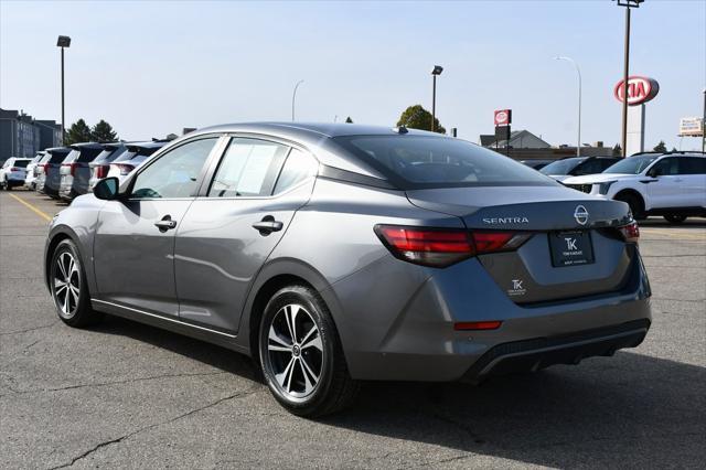 used 2021 Nissan Sentra car, priced at $15,788