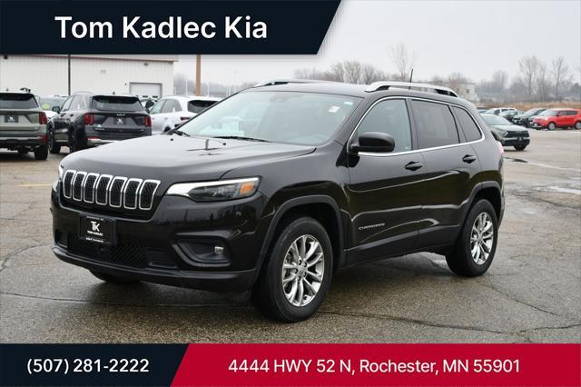 used 2021 Jeep Cherokee car, priced at $23,360