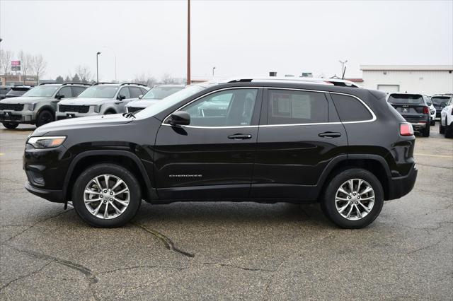 used 2021 Jeep Cherokee car, priced at $23,360