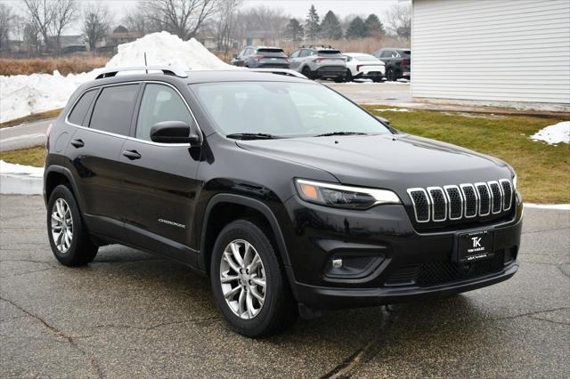 used 2021 Jeep Cherokee car, priced at $23,360