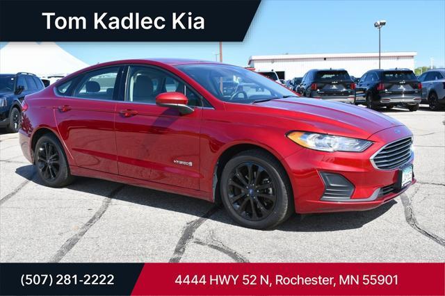 used 2019 Ford Fusion Hybrid car, priced at $14,899