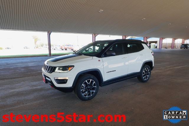 used 2021 Jeep Compass car, priced at $20,156
