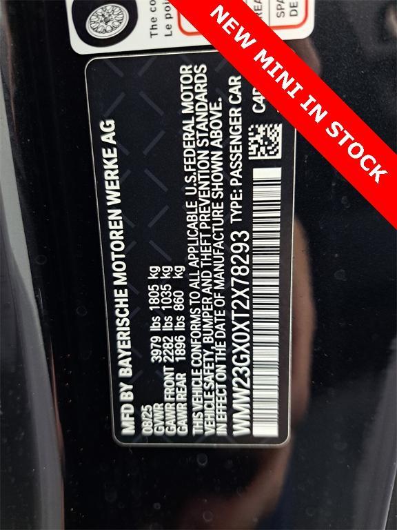new 2026 MINI Convertible car, priced at $42,490