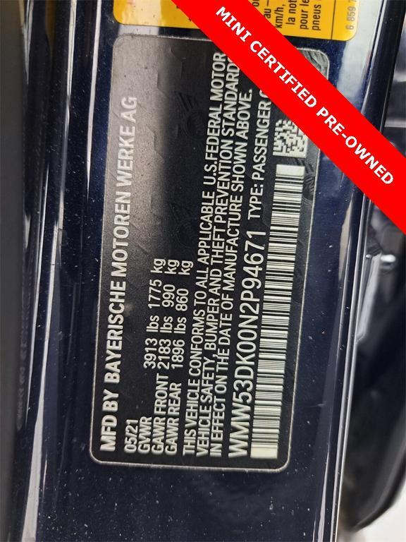 used 2022 MINI Hardtop car, priced at $25,495